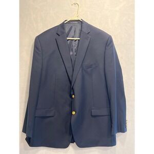 Lauren Ralph Lauren Navy  Blazer Gold Buttons Classic Business Casual Menswear